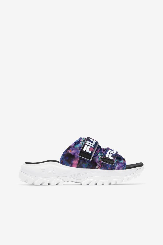 Women's Tie Dye Outdoor Slide