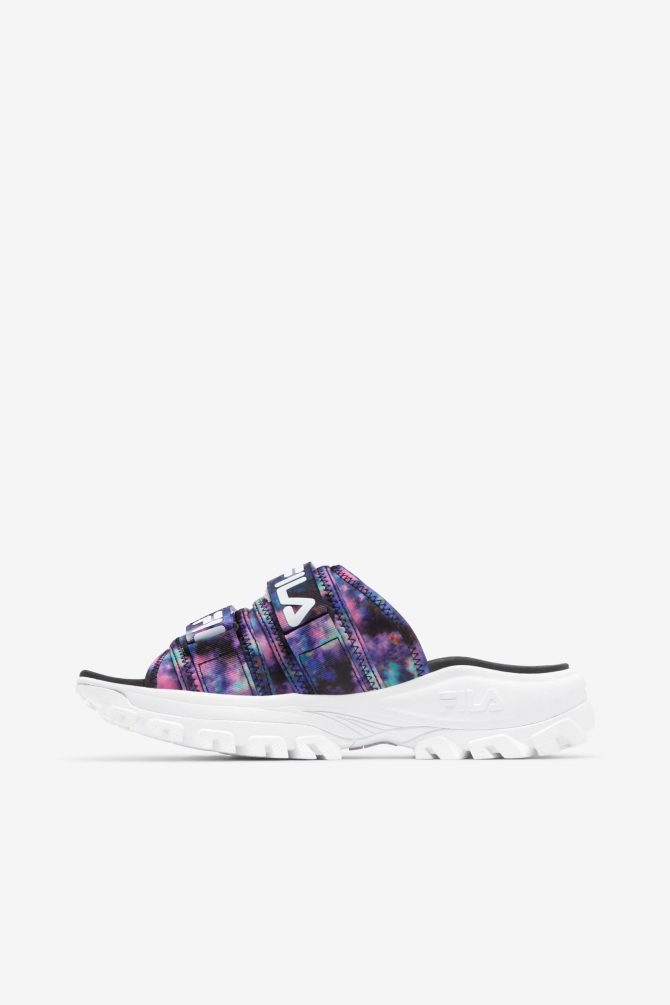 Women's Tie Dye Outdoor Slide - Image 2