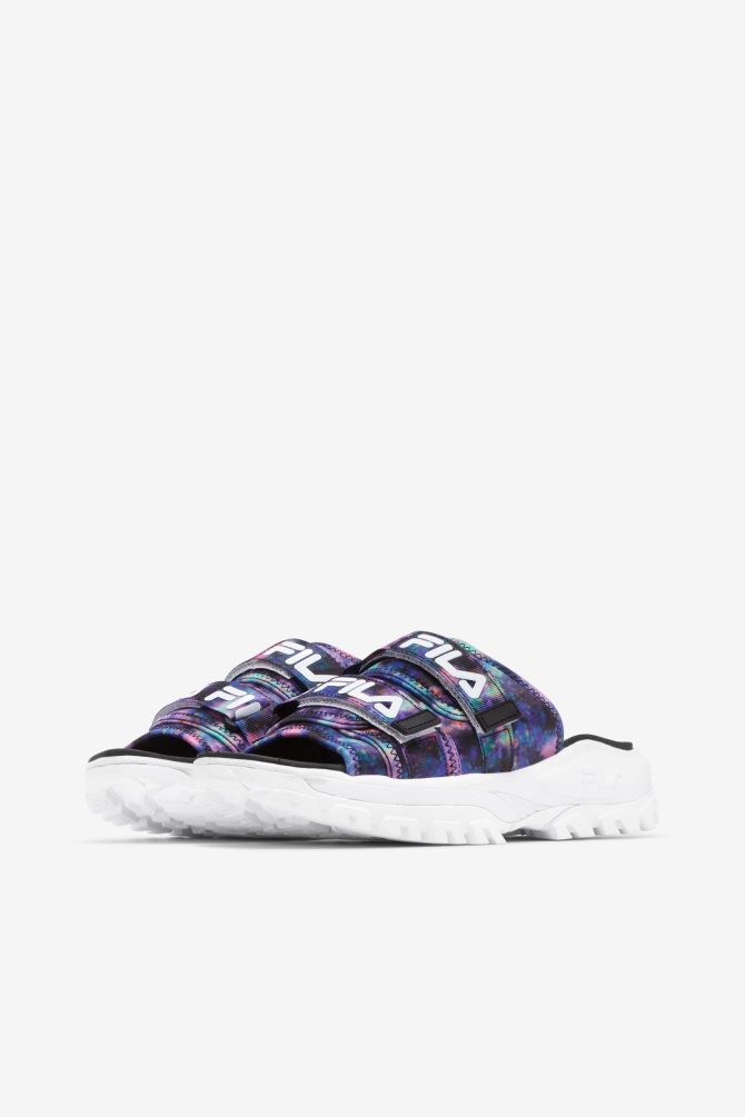 Women's Tie Dye Outdoor Slide - Image 4