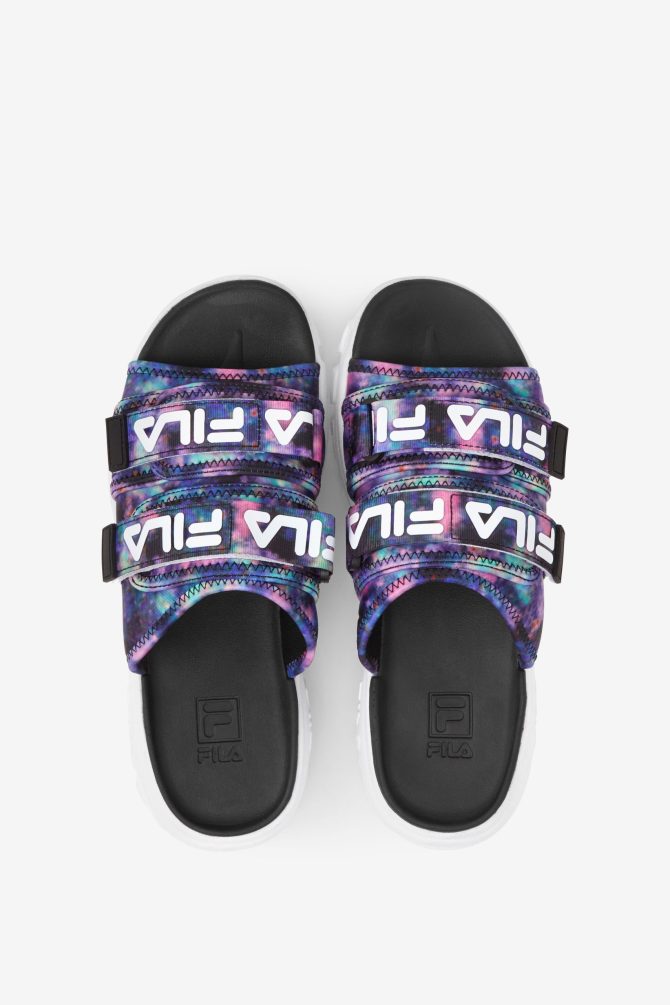 Women's Tie Dye Outdoor Slide - Image 5