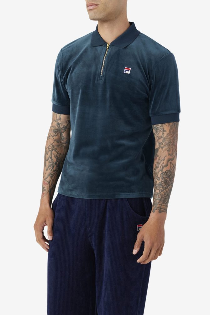 Devon Velour Polo - Image 2