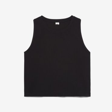 FI-LUX RIBBED CROP TOP