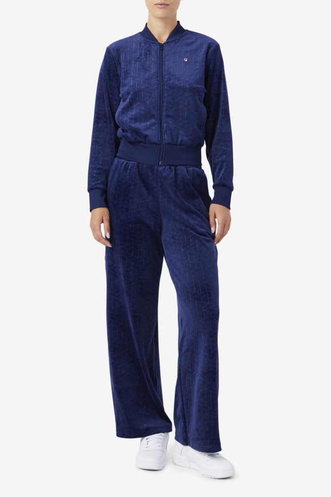 Zenaida Velour Track Jacket - Image 4