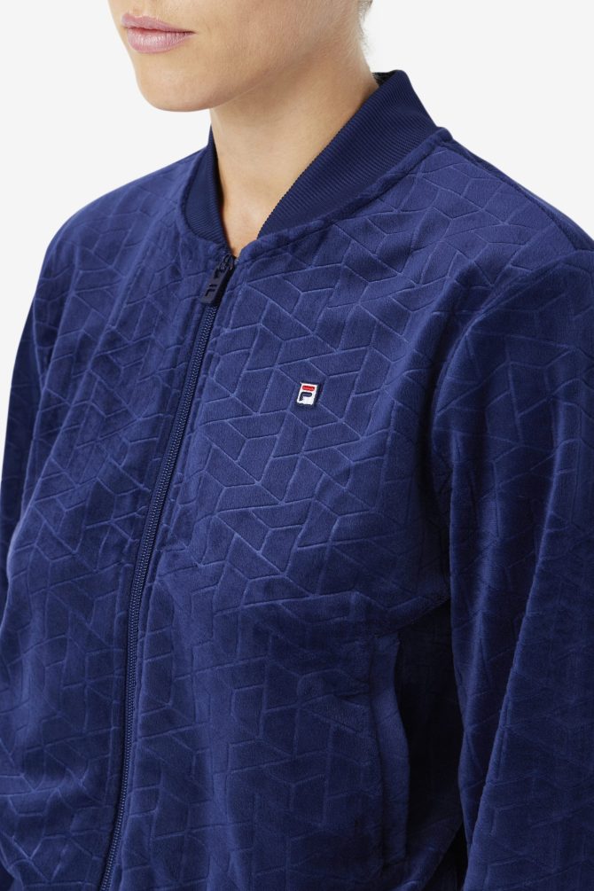 Zenaida Velour Track Jacket - Image 5