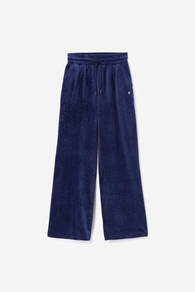 Devika Velour Track Pant