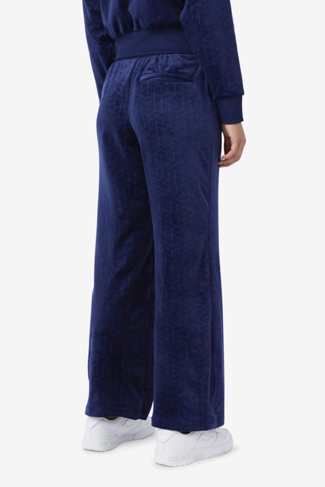 Devika Velour Track Pant - Image 3