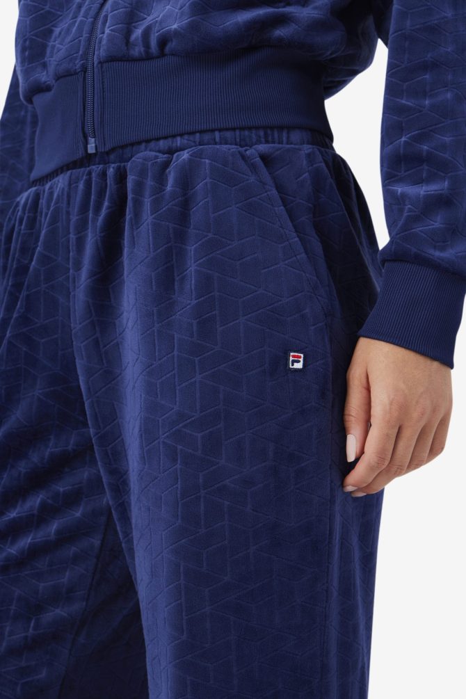 Devika Velour Track Pant - Image 5