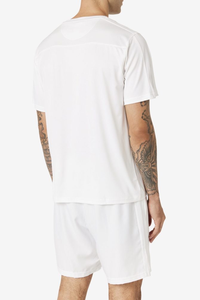 essentials heather mesh crew - Image 3