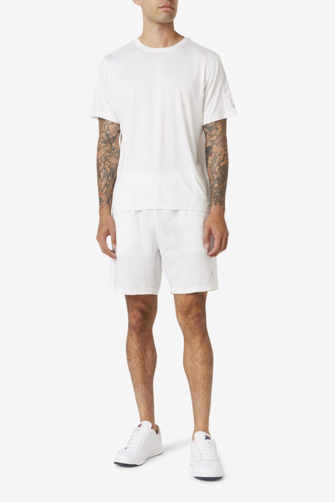 essentials heather mesh crew - Image 4