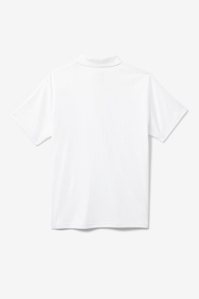 White Line Pin Stripe Polo - Image 3
