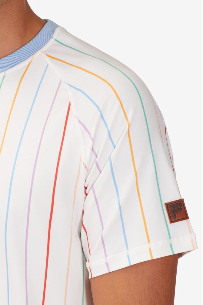 Cross Court Short Sleeve Printed Crew - Image 2