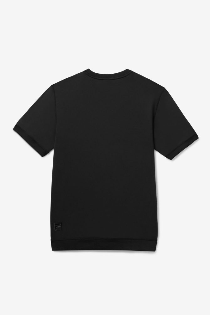 Back Spin Short Sleeve Printed Crew - Image 3