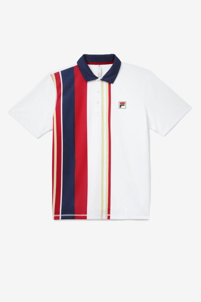 Heritage Stripe Short Sleeve Polo