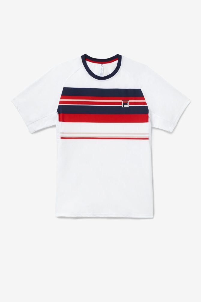 Heritage Striped Short Sleeve Crew