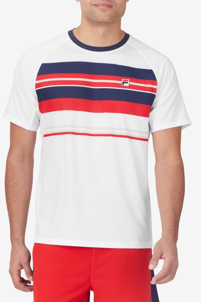 Heritage Striped Short Sleeve Crew - Image 2
