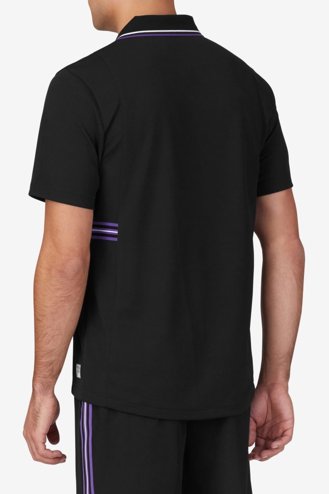 Back Spin Short Sleeve Signature Polo - Image 4