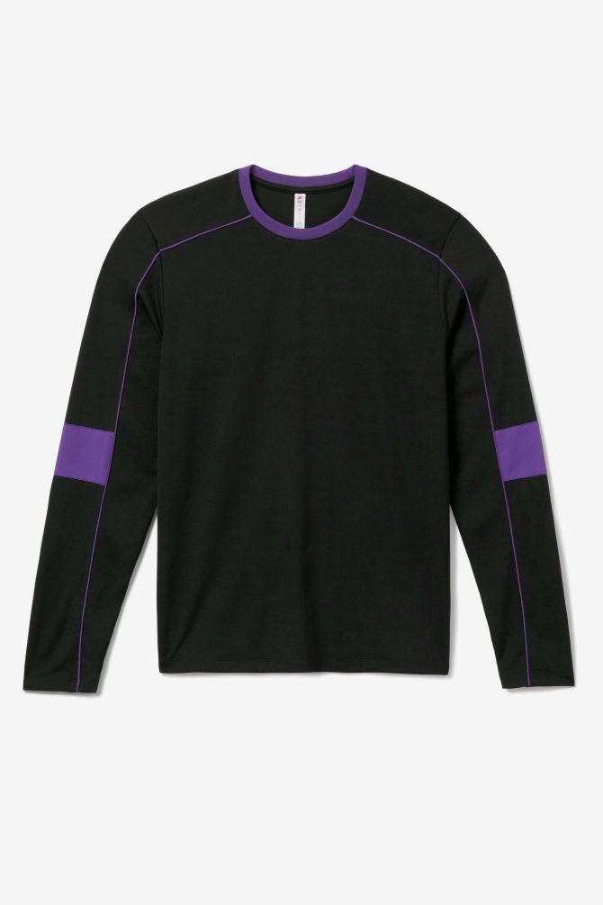 Back Spin Long Sleeve Crew