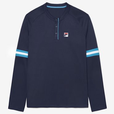Tie Breaker Long Sleeve Henley