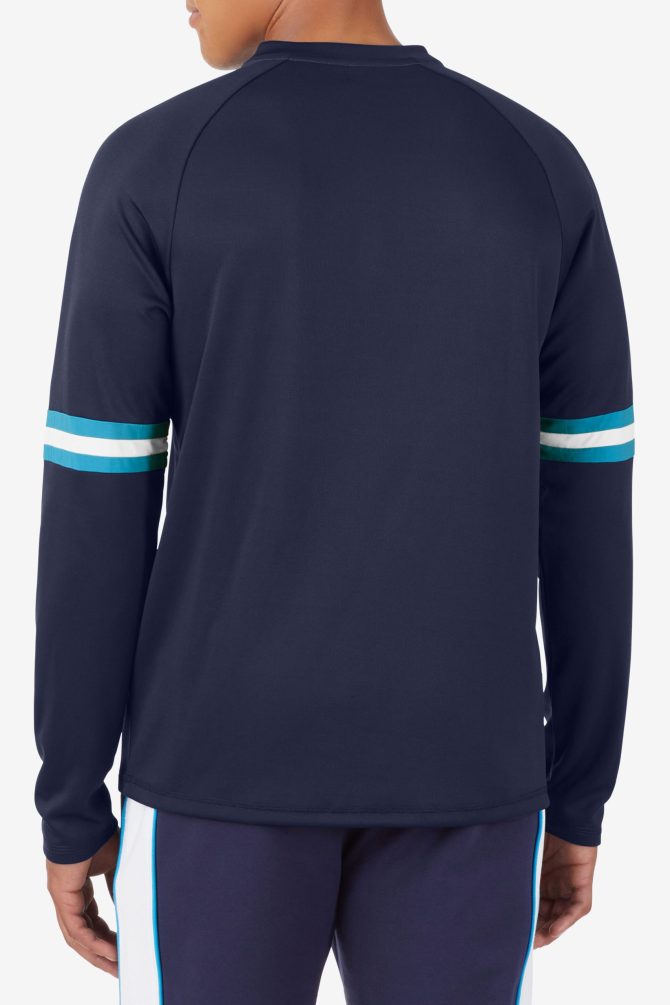 Tie Breaker Long Sleeve Henley - Image 4