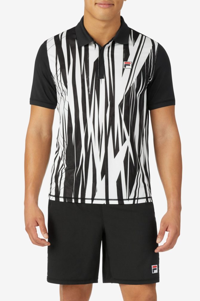 La Finale Short Sleeve Printed Polo - Image 2