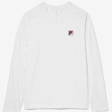 Whiteline Long Sleeve V-Neck