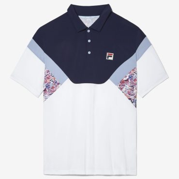 Solar Power Short Sleeve Color Blocked Polo