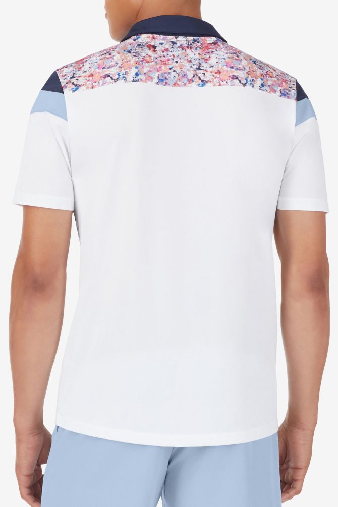 Solar Power Short Sleeve Color Blocked Polo - Image 4