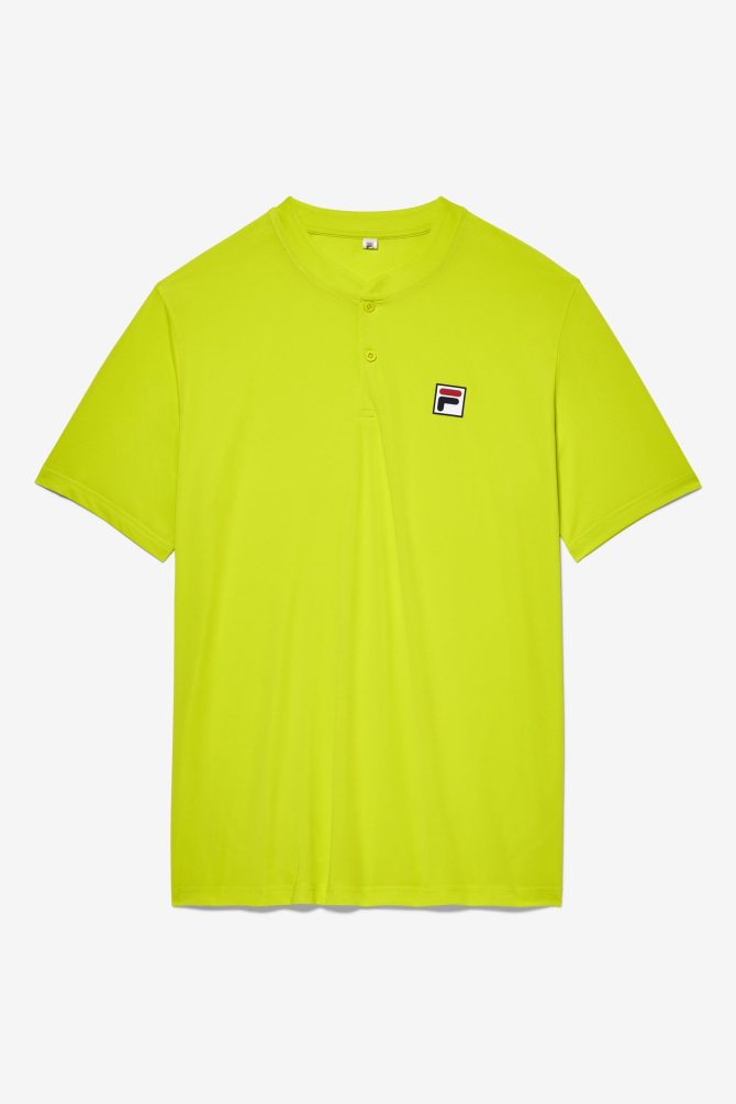SHORT SLEEVE HENLEY