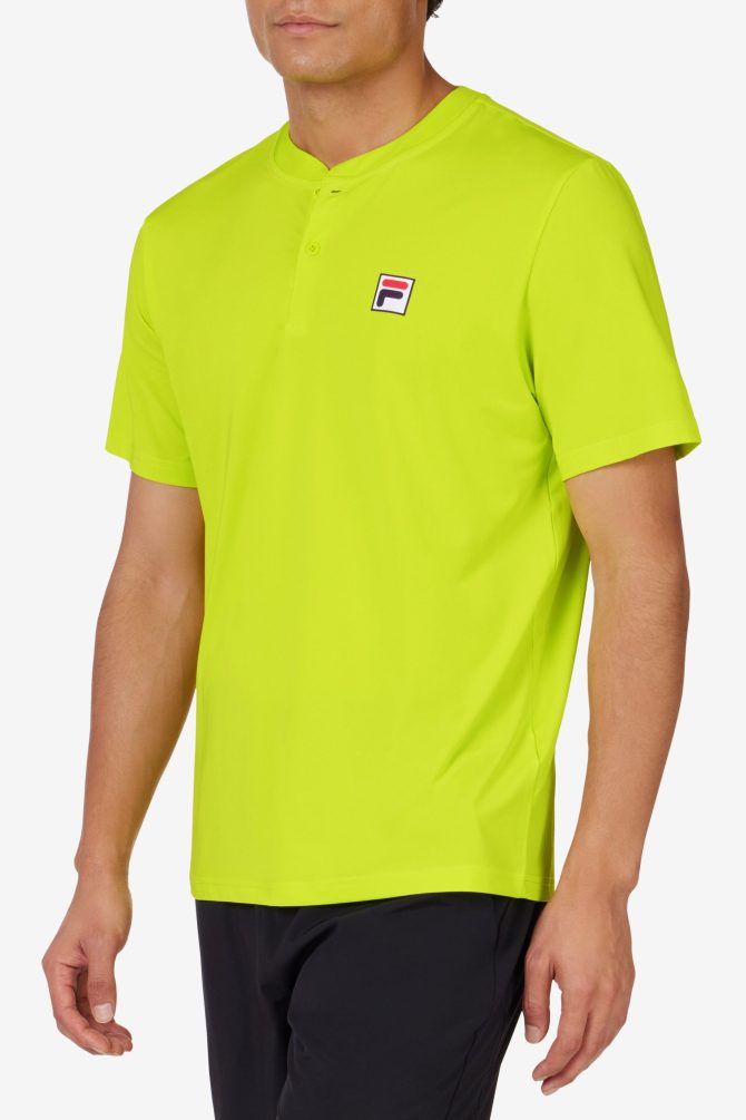 SHORT SLEEVE HENLEY - Image 2