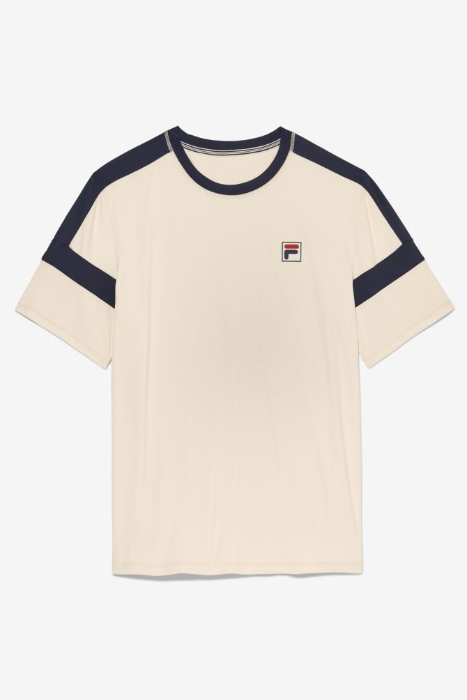 HERITAGE PIN STRIPE CREW