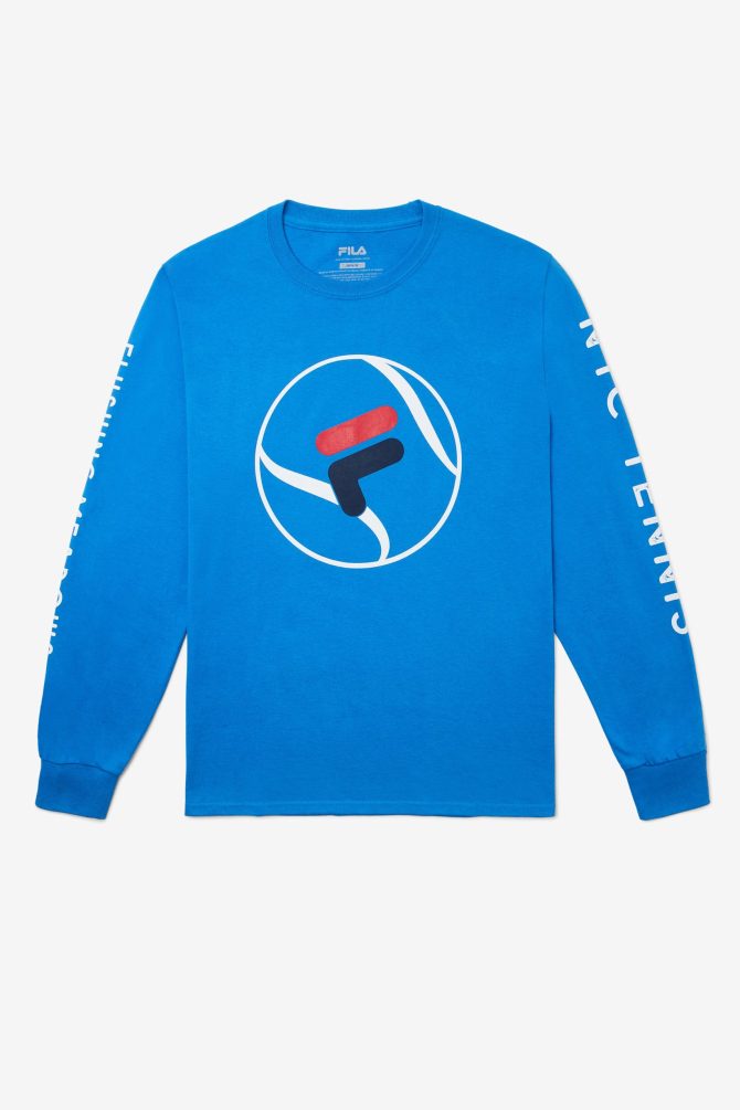 NYC Long Sleeve Tennis Tee