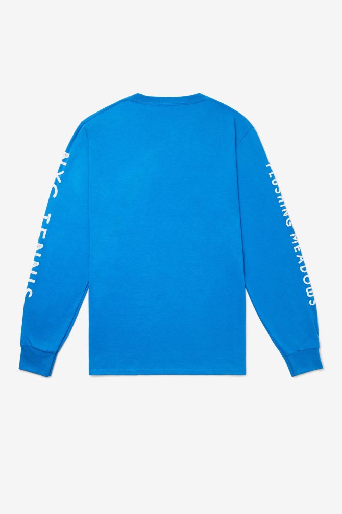 NYC Long Sleeve Tennis Tee - Image 3