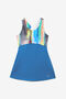 Center Court Galaxy Printed Dress
