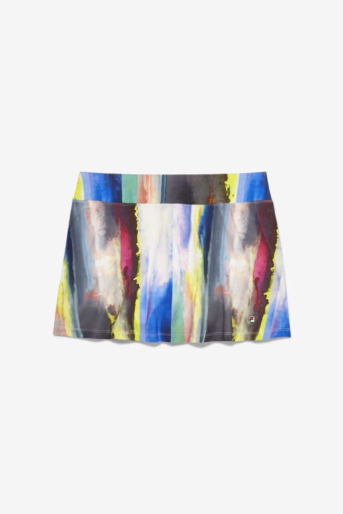 Center Court Galaxy Print Skort