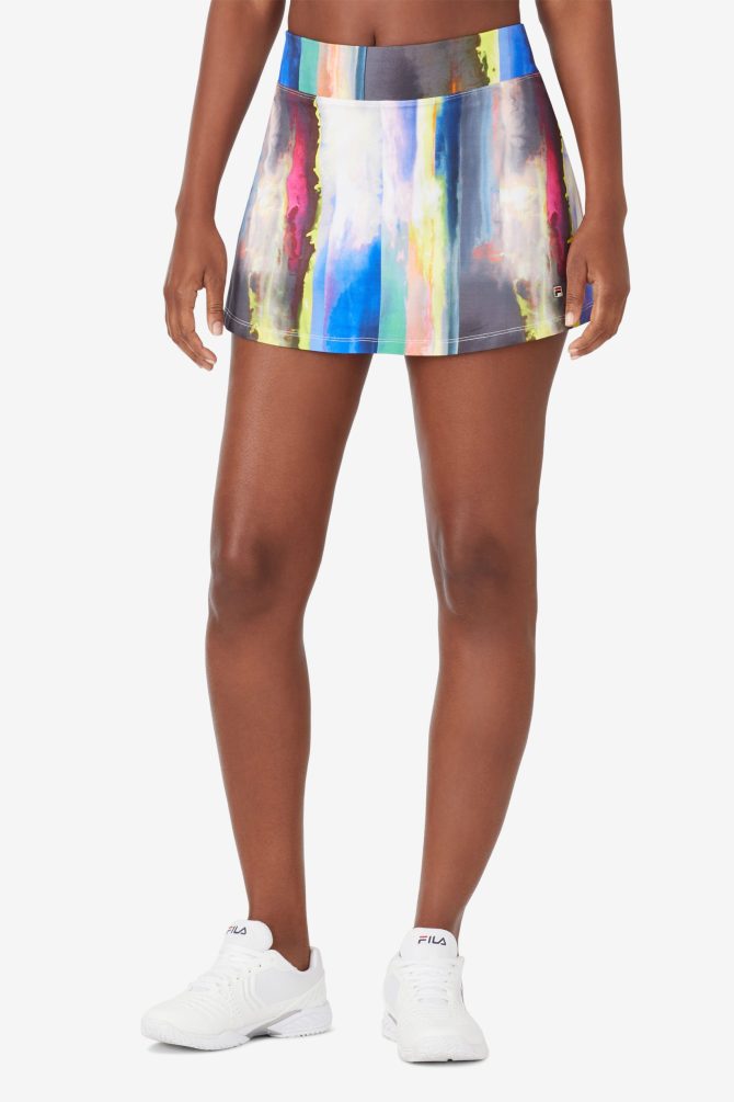 Center Court Galaxy Print Skort - Image 2