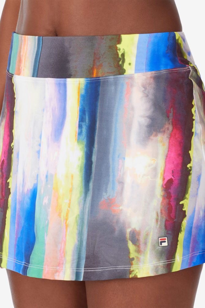 Center Court Galaxy Print Skort - Image 3