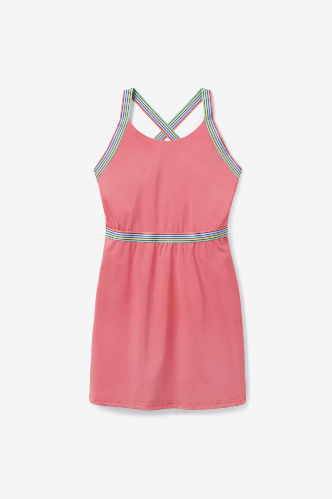 Cross Court Cross Back Dress