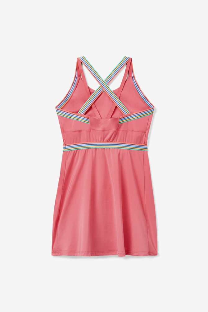 Cross Court Cross Back Dress - Image 3