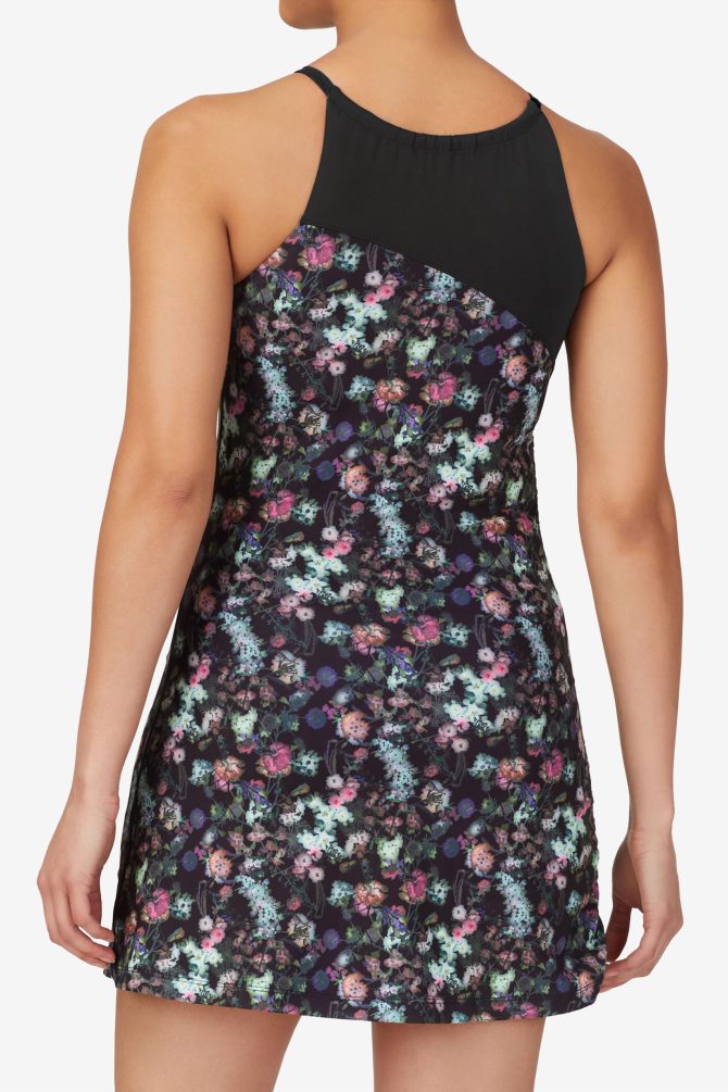Kick Serve Printed Halter Dress - Image 4
