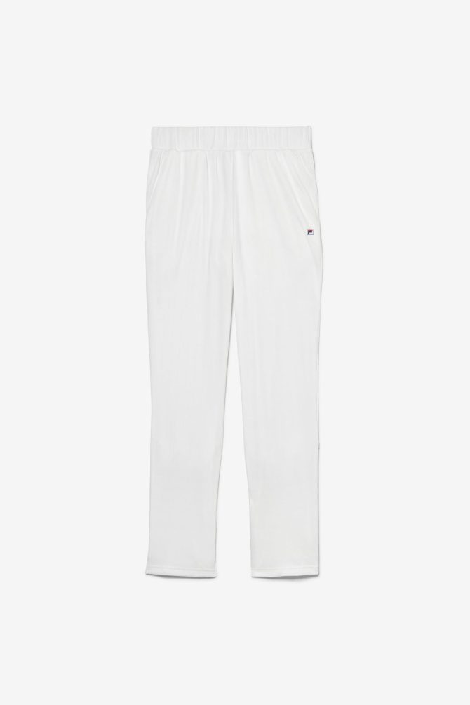 White Line Track Pant