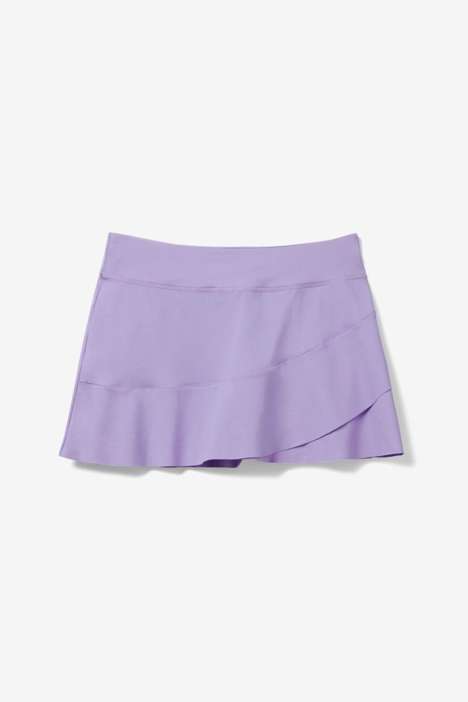 Back Spin Solid Skort