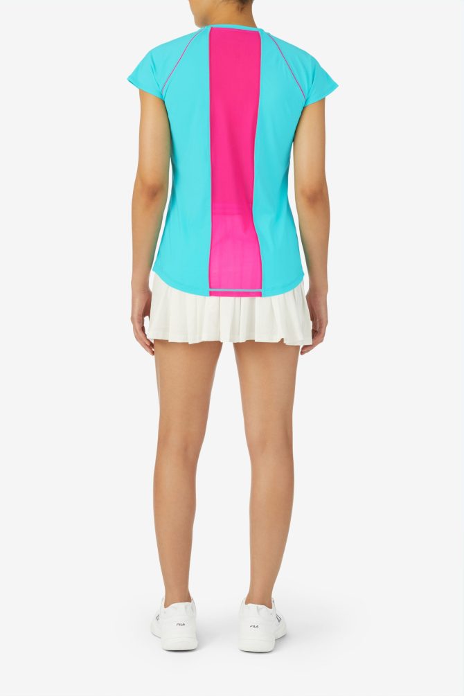 Tie Breaker Short Sleeve Top - Image 4