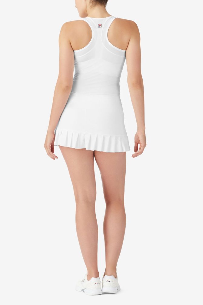 Whiteline Pleated Dress - Image 4