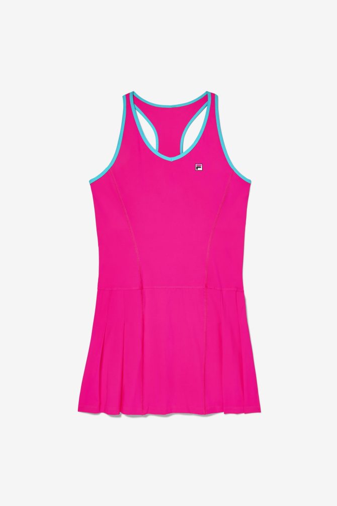 Tie Breaker Pleated Dress