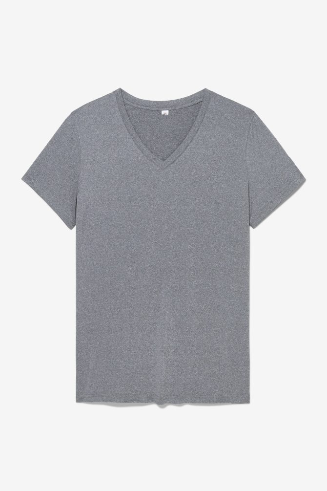 TENNIS SHORT SLEEVE V-NECK TOP