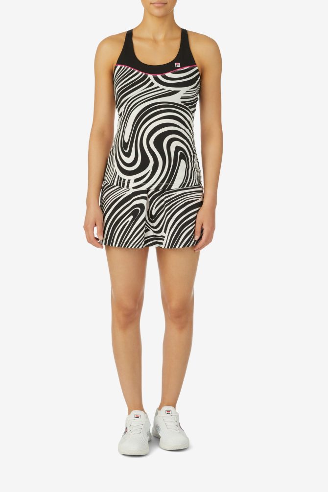 Tie Breaker Printed Racerback Tank - Image 2