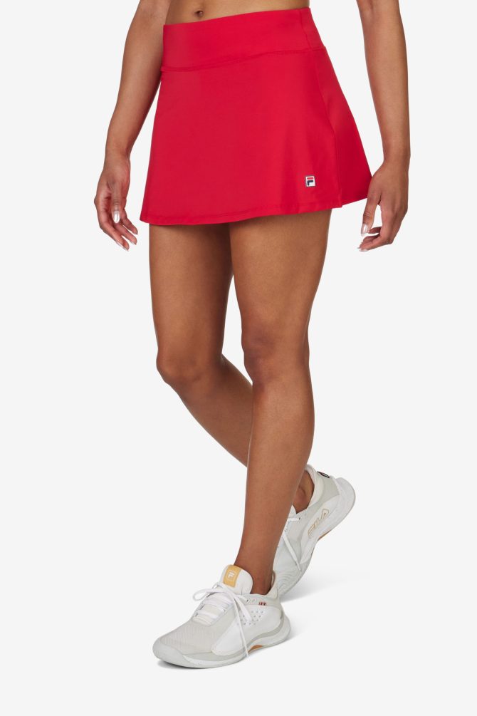 TENNIS ESSENTIALS LONG FLIRTY SKORT - Image 2