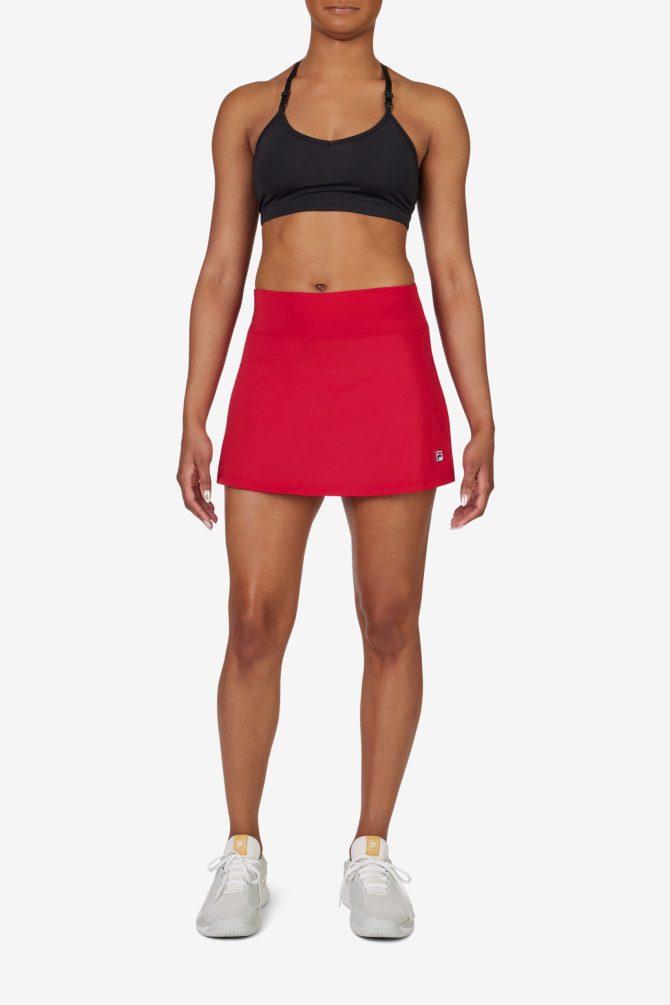 TENNIS ESSENTIALS LONG FLIRTY SKORT - Image 4