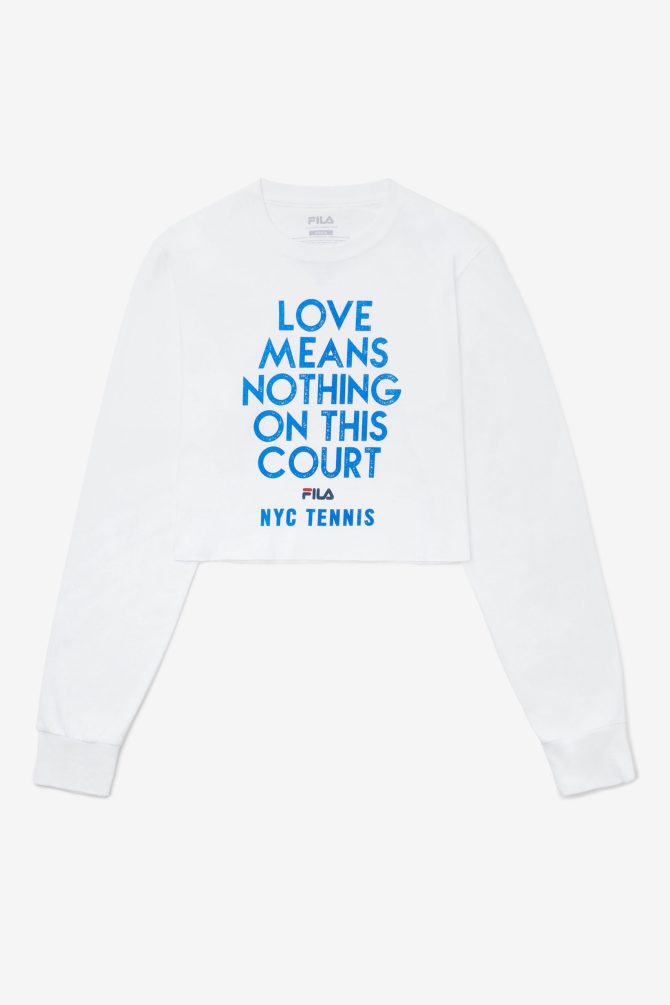 NYC Loves Means Crops Long Sleeve